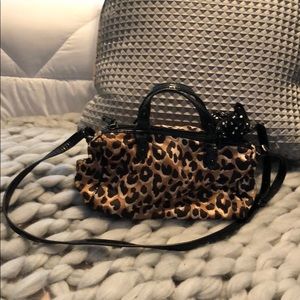 Juicy Couture leopard print crossbody bag